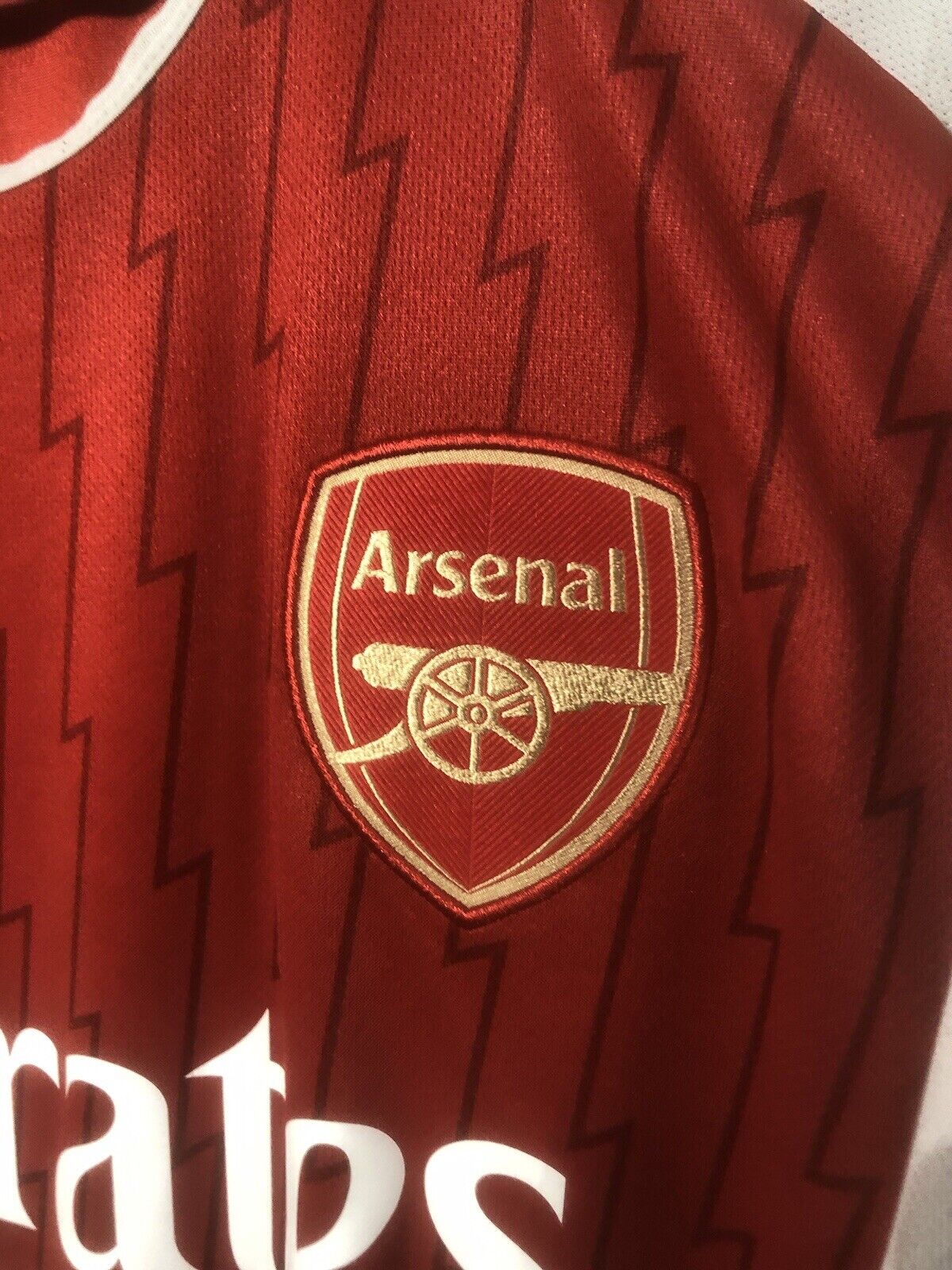 Saka #7 Arsenal 2023/24 XL Home Shirt Adidas Excellent Condition HR6929