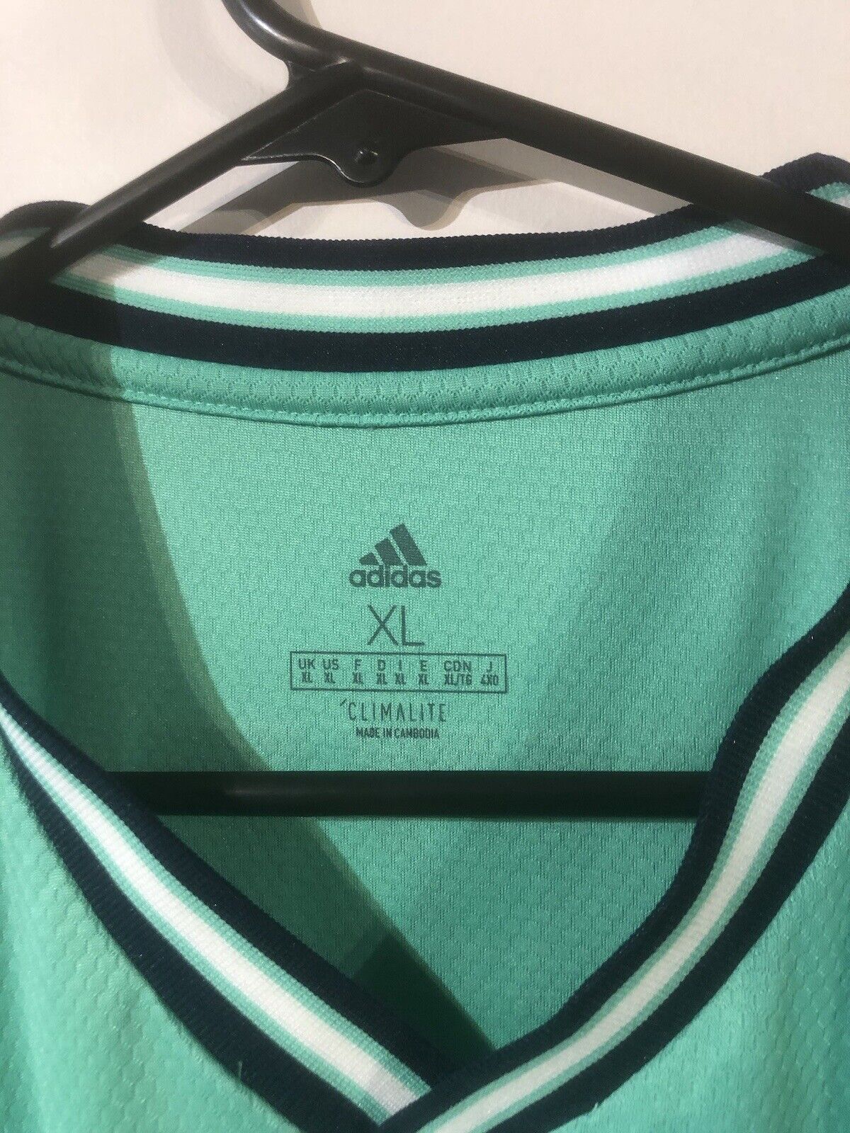 Benezma #9 Real Madrid 2019/20 XL 3rd Shirt Adidas Excellent Condition