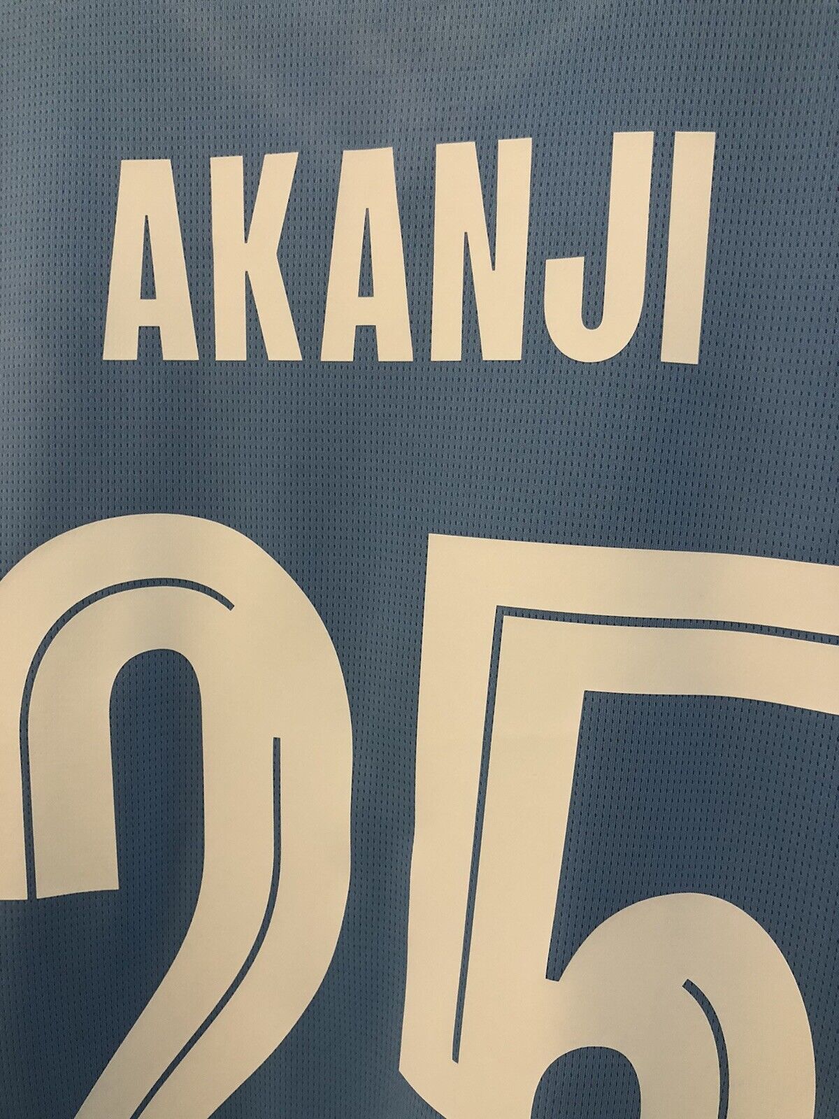 Akanji 25 Manchester City 2023 24 Large Home Shirt Excellent Condition 770438 01