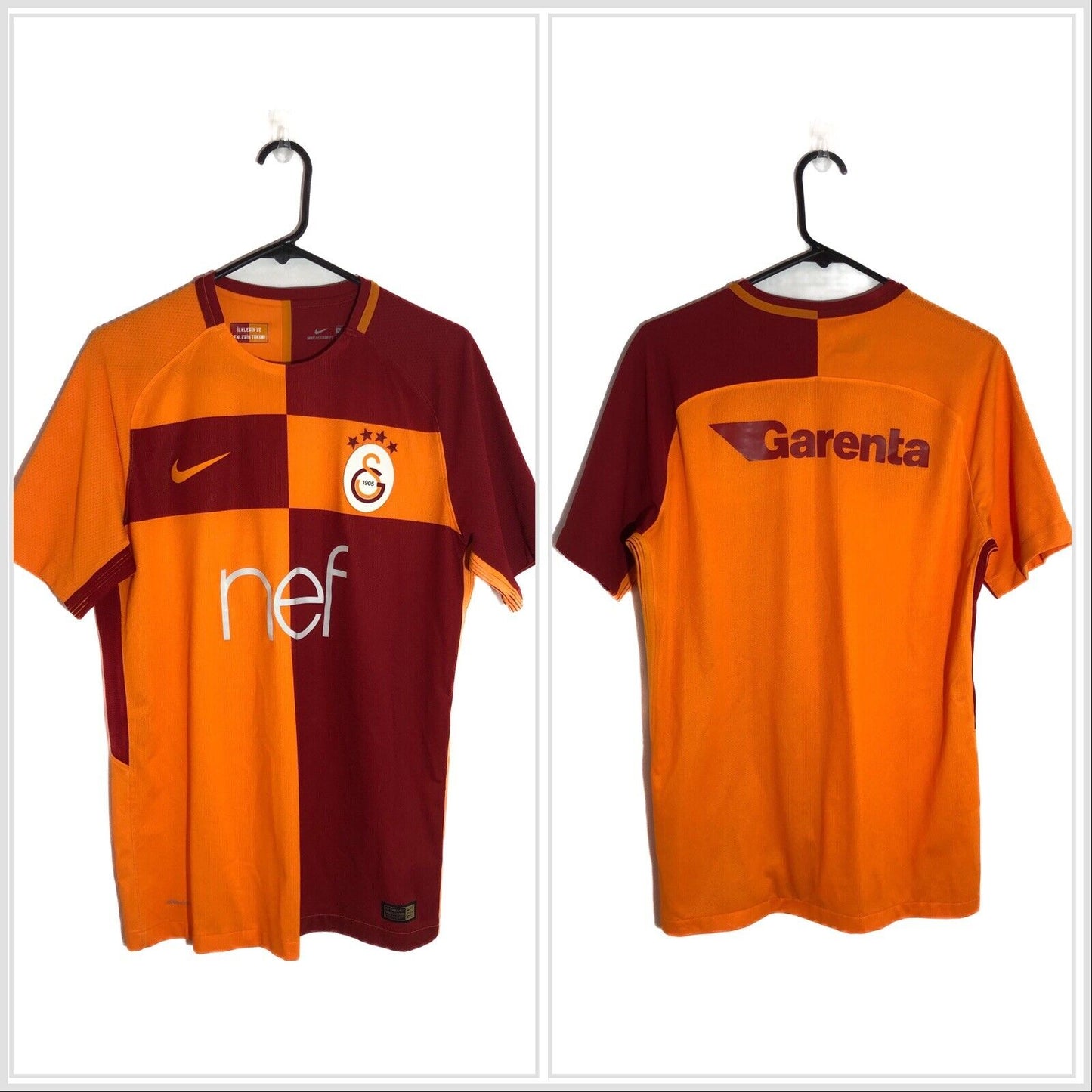 Galatasaray Medium Vaporknit Home 2017 18 Shirt Excellent Condition 850610 869