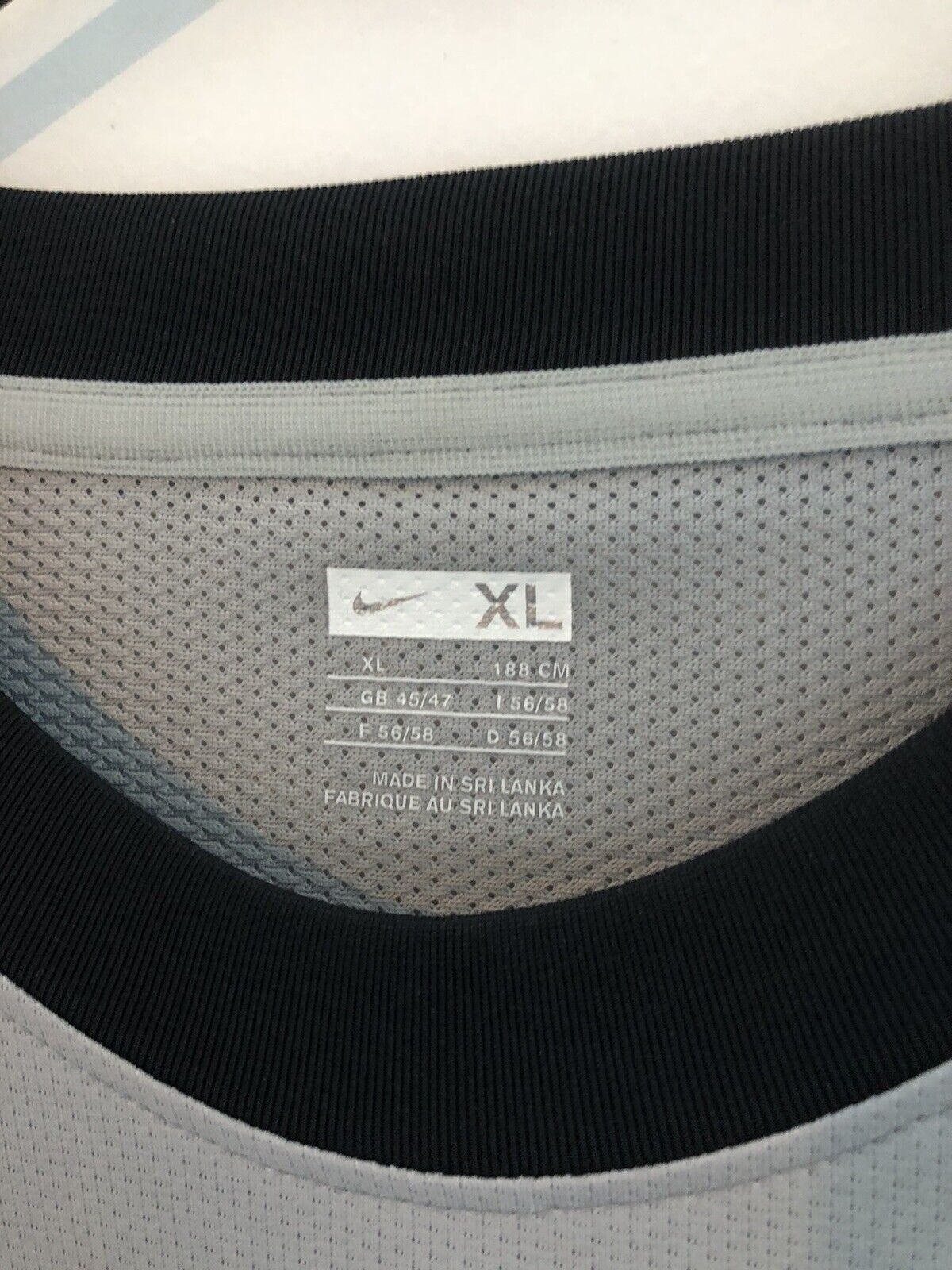 Del Piero 10 Juventus 2009 10 Xl Away Printed Wash Tag Excellent Condition