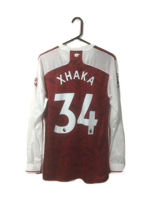 Xhaka #34 Arsenal 2020/21 Medium Home Shirt Adidas BNWT FH7814