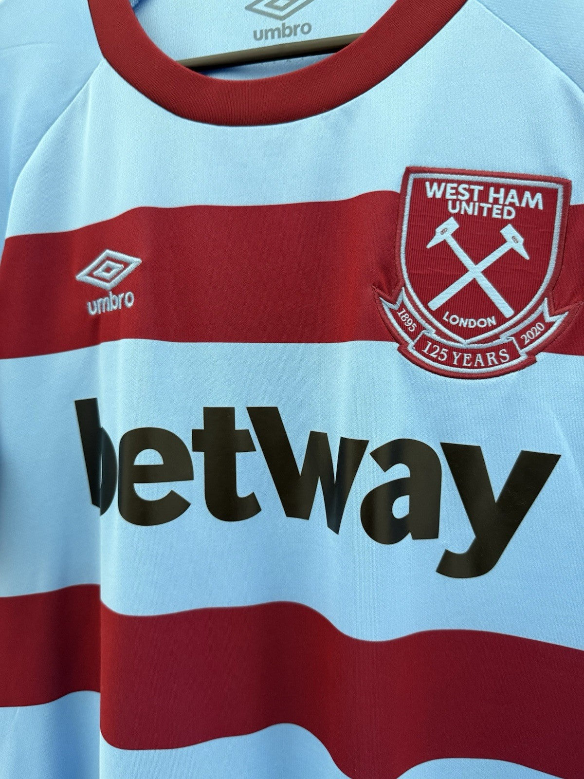 West Ham United Bowen #20 2020/21 Large Away Shirt Umbro Excellent Condition