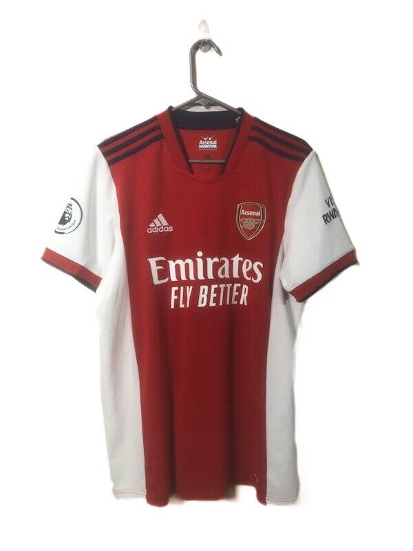Martinelli #35 Arsenal Home 2021/22 Large Shirt Adidas Excellent Condition GM0217