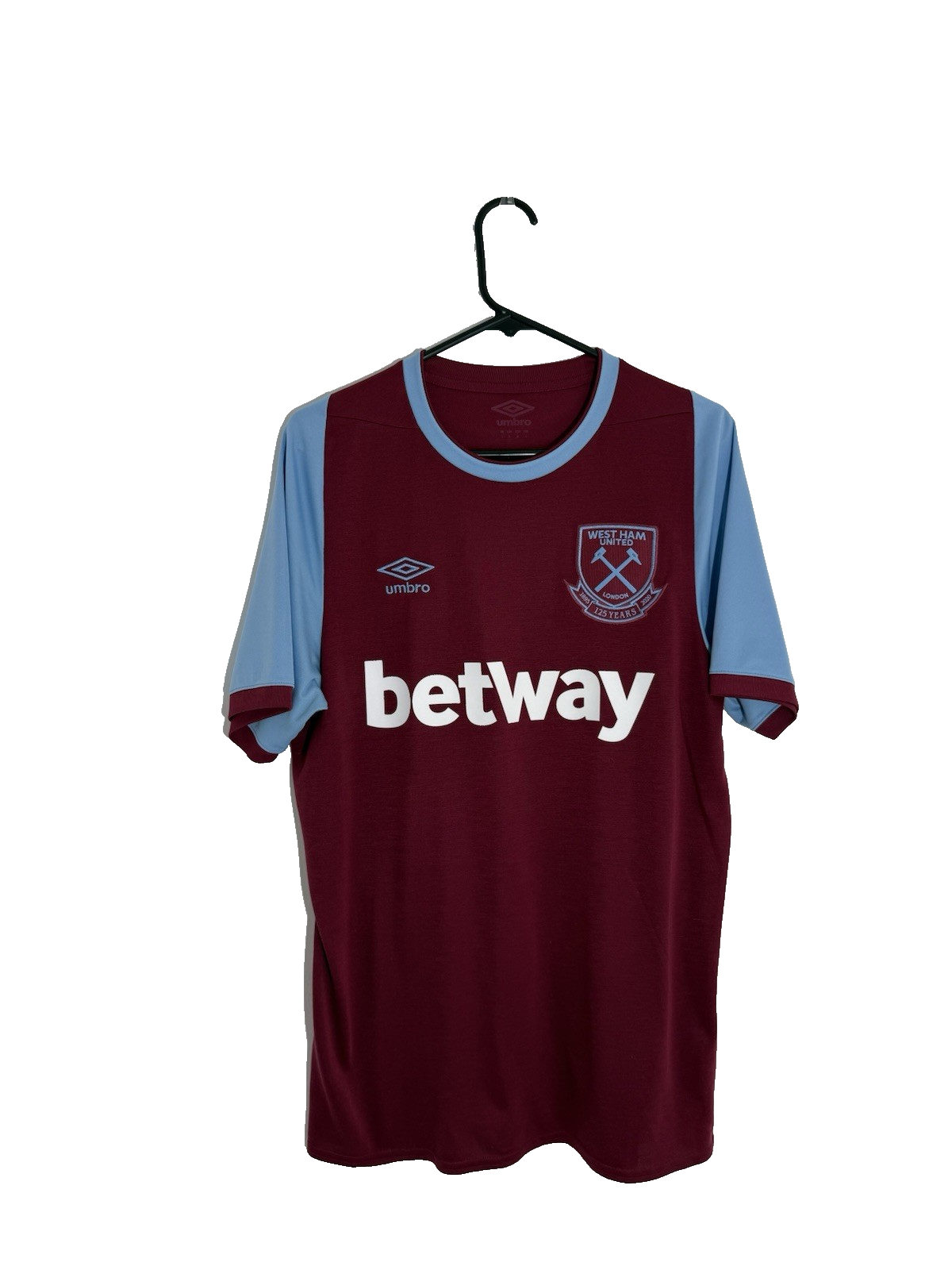 West Ham United Noble #16 2020/21 Large Home Shirt Umbro Excellent Condition