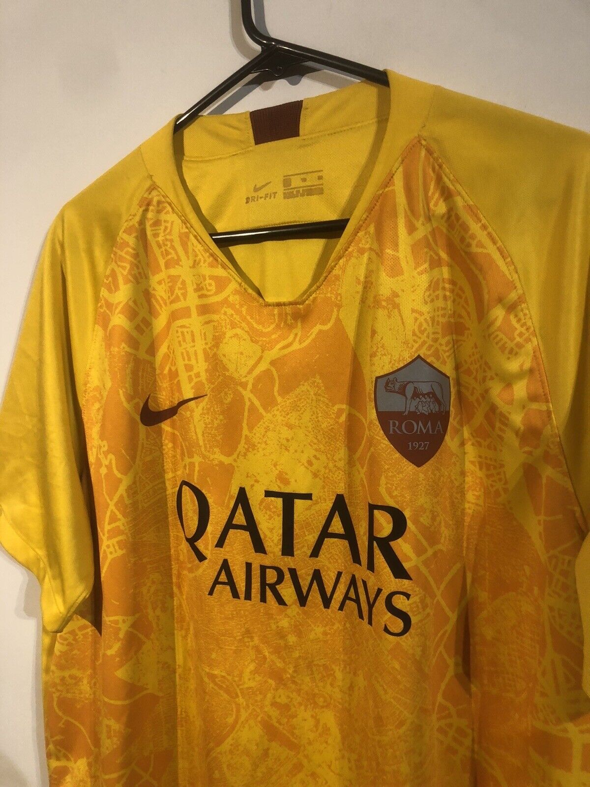 Totti #10 AS Roma 2018/19 3rd XL Football Shirt Jersey Nike Very Good Condition