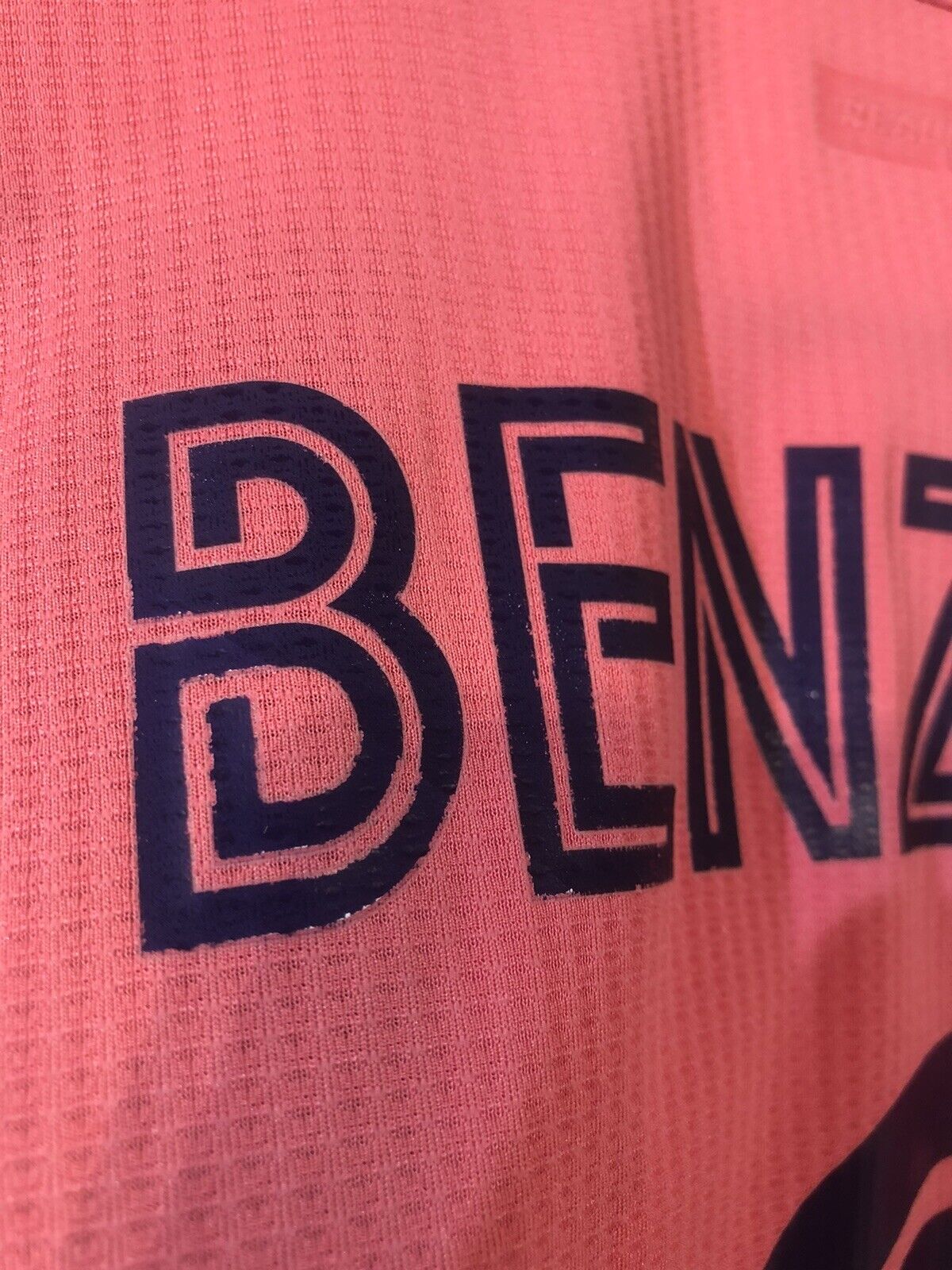 Benzema #9 Real Madrid 2020/21 Medium Authentic Long Sleeve Away Shirt BNWT