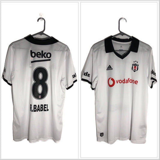 R Babel 8 Besiktas Large Home 2018 19 Shirt Adidas Excellent Condition Cg0691