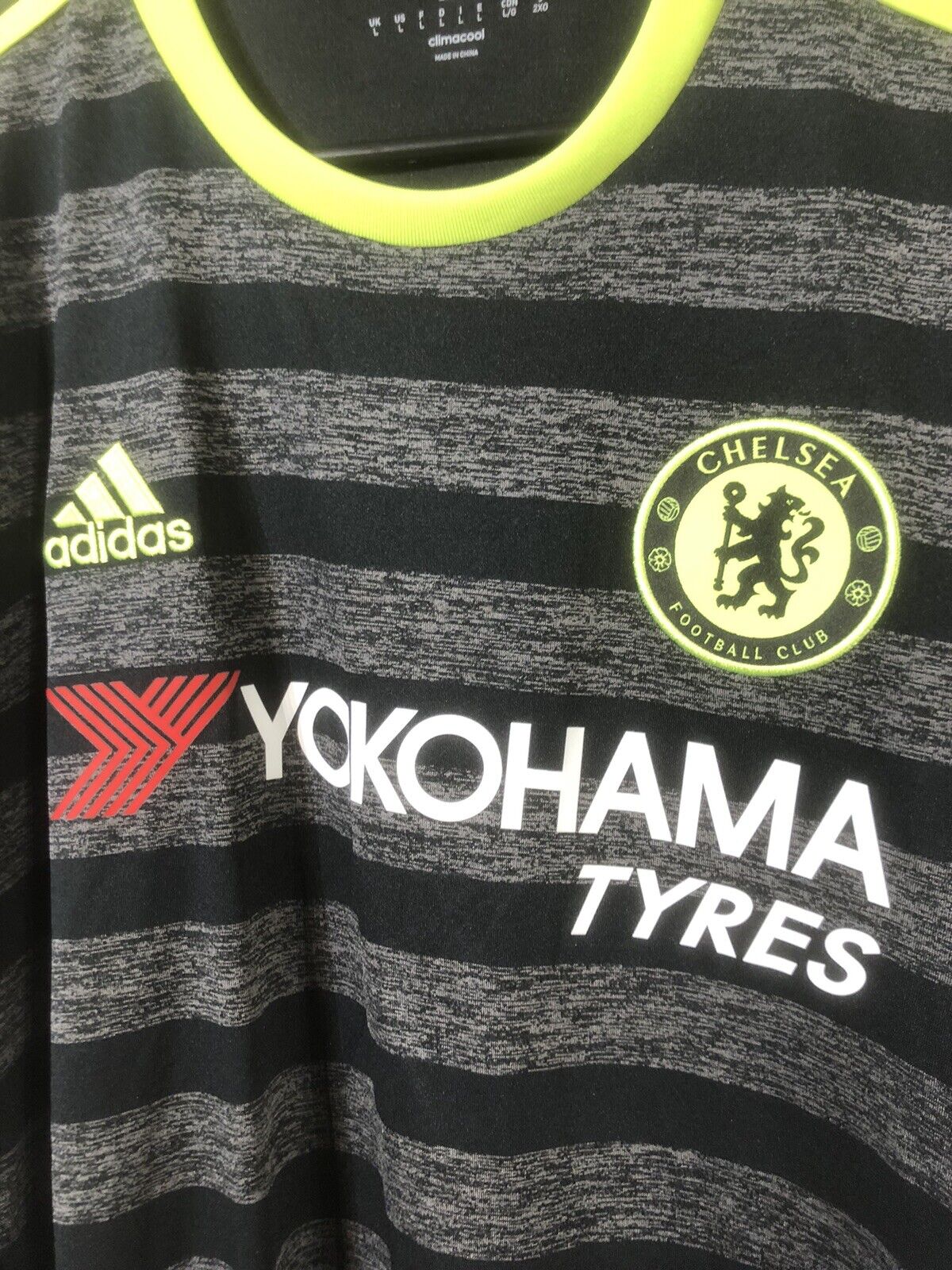 Terry #26 Chelsea 2016/17 Large L/S Away Football Shirt Adidas Mint Condition