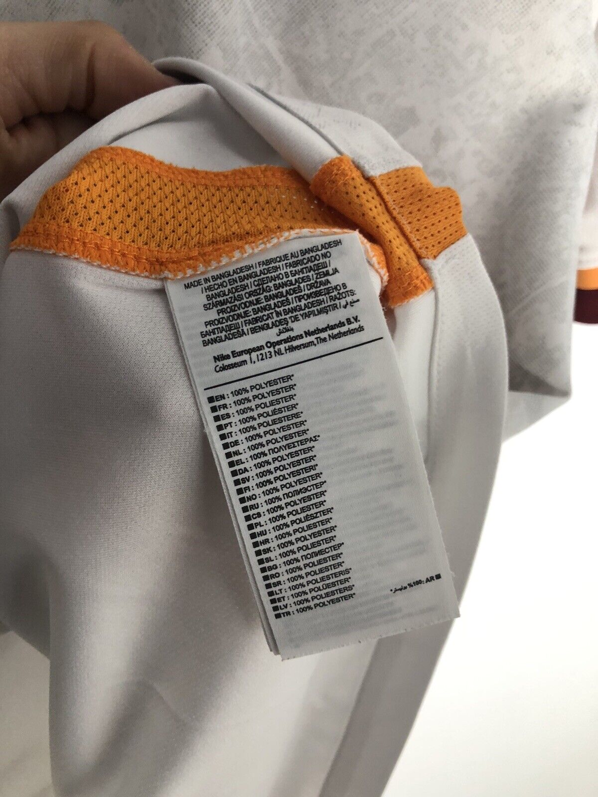 De Rossi 16 AS Roma 2015 16 Away Small Shirt Excellent Condition 658918 106