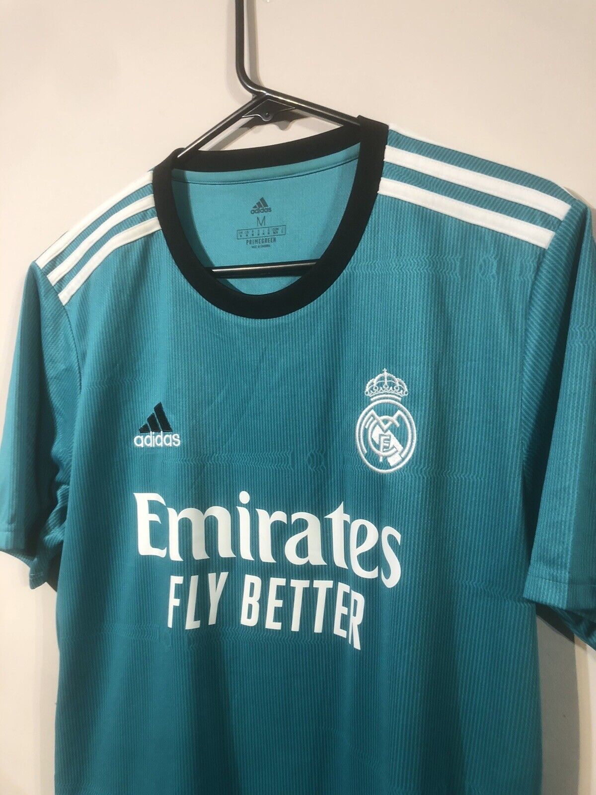 Hazard #7 Real Madrid 2021/22 Medium 3rd Shirt Excellent Condition