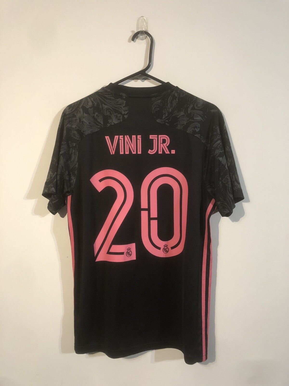 Vinicius Jr #20 Real Madrid 2020/21 Medium Away Football Shirt Jersey BNWT