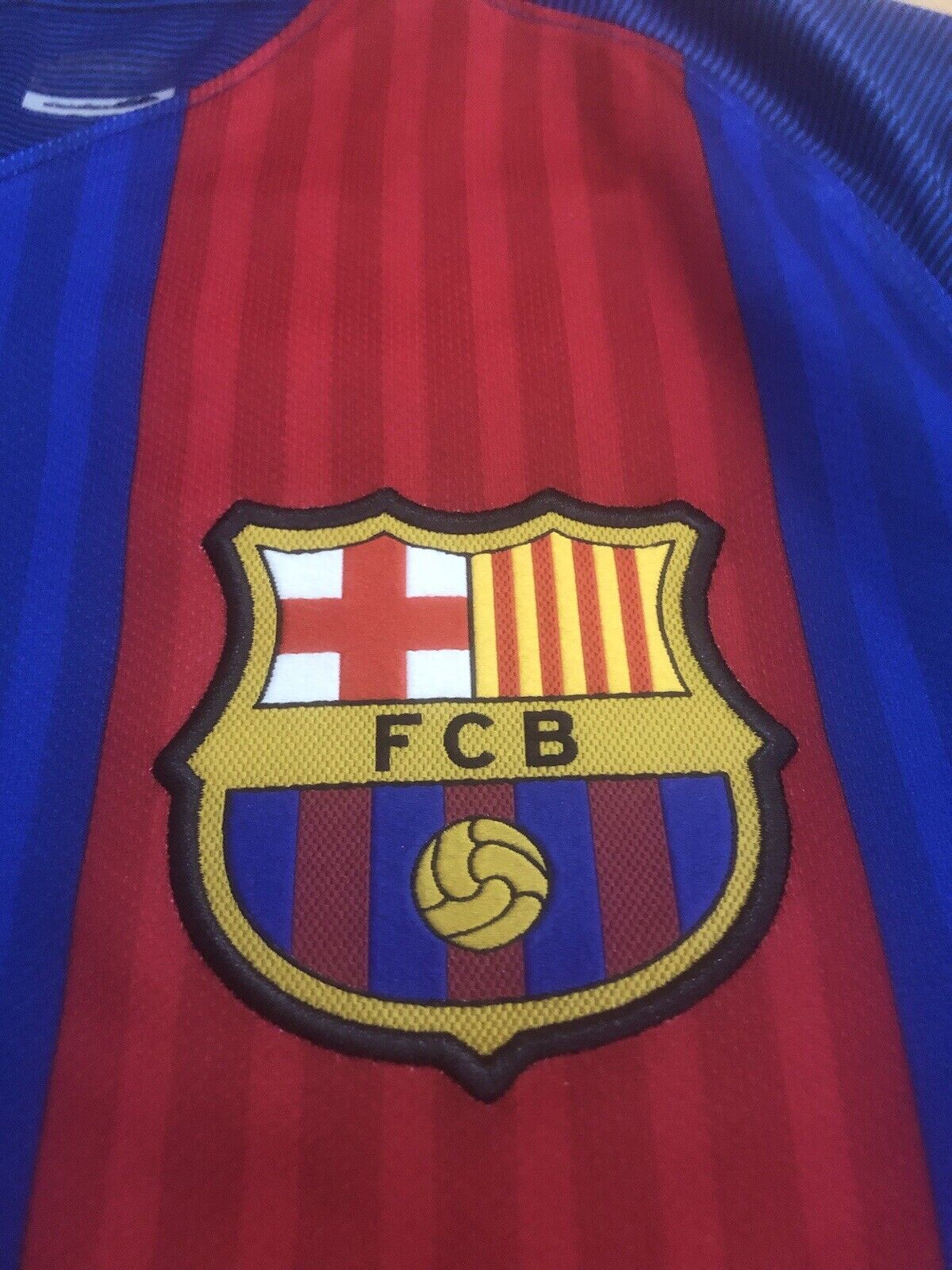 Messi 10 Barcelona 2016 17 Home Small Shirt Nike Excellent Condition 776850 481