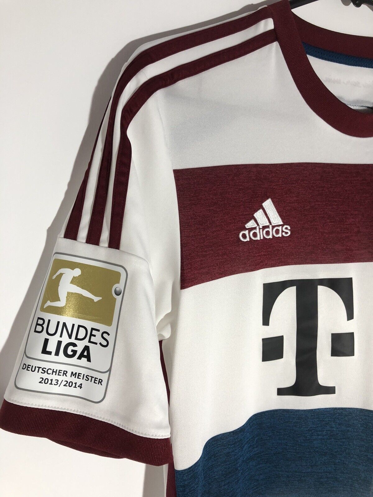 Bayern Munich 2014 15 Small Away Shirt Adidas Excellent Condition F48414