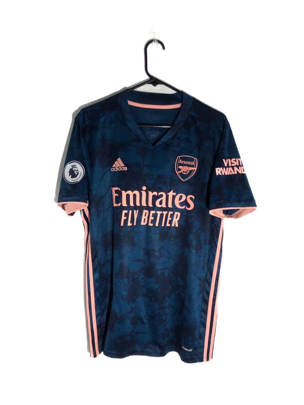 Xhaka #34 Arsenal 2020/21 Large 3rd Shirt Adidas Excellent Condition GH6653