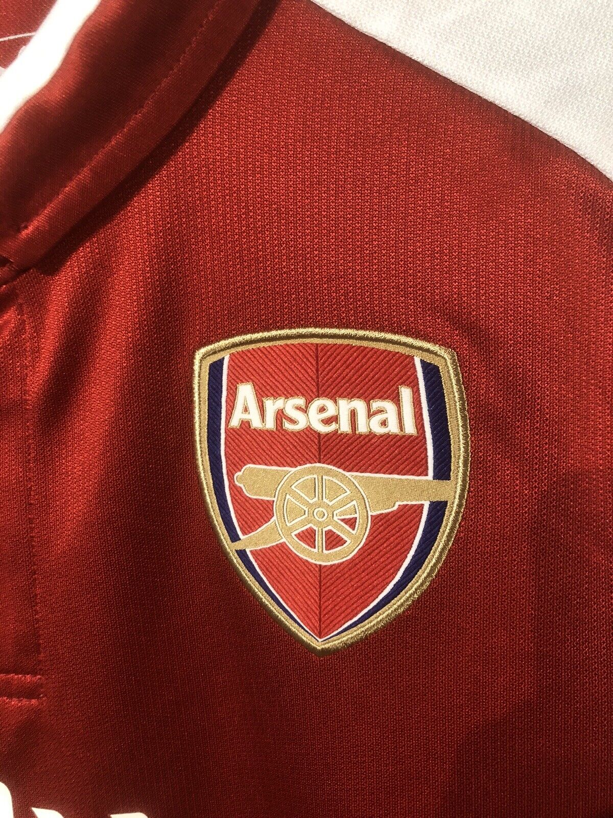 Nketiah #62 Arsenal 2017/18 Small Home Shirt Very Good Condition 751509