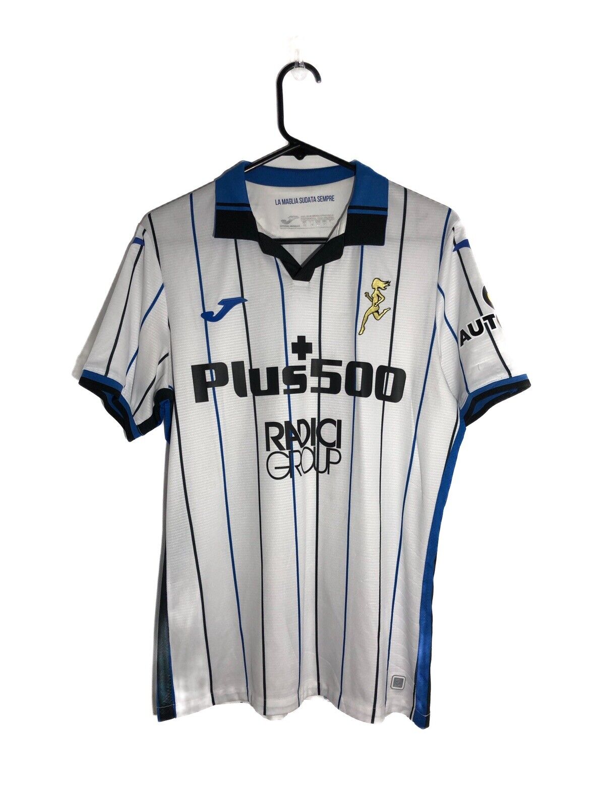 L. Muriel #9 Atalanta 2021/22 Medium Away Shirt Joma Excellent Condition