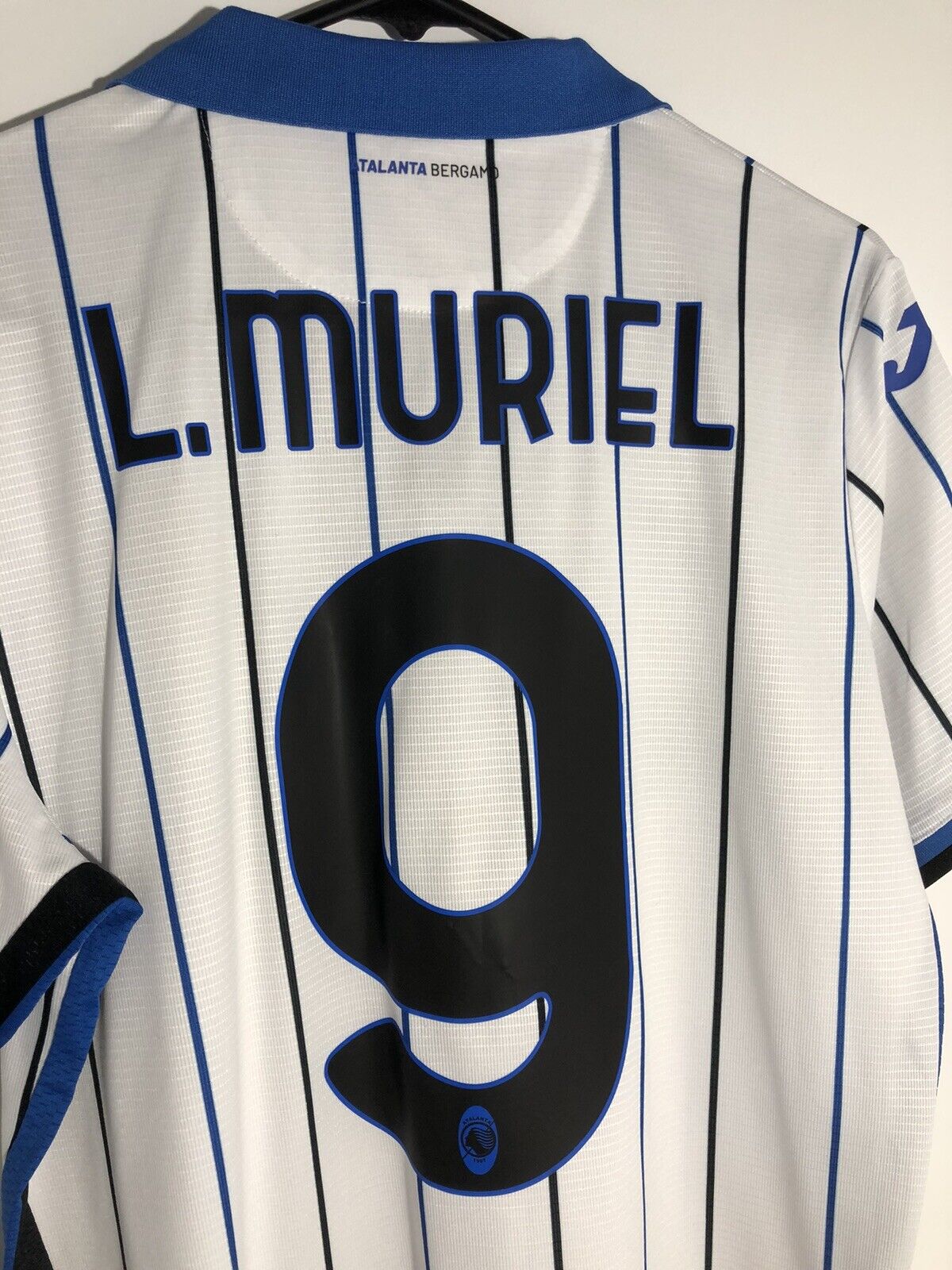 L. Muriel #9 Atalanta 2021/22 Medium Away Shirt Joma Excellent Condition