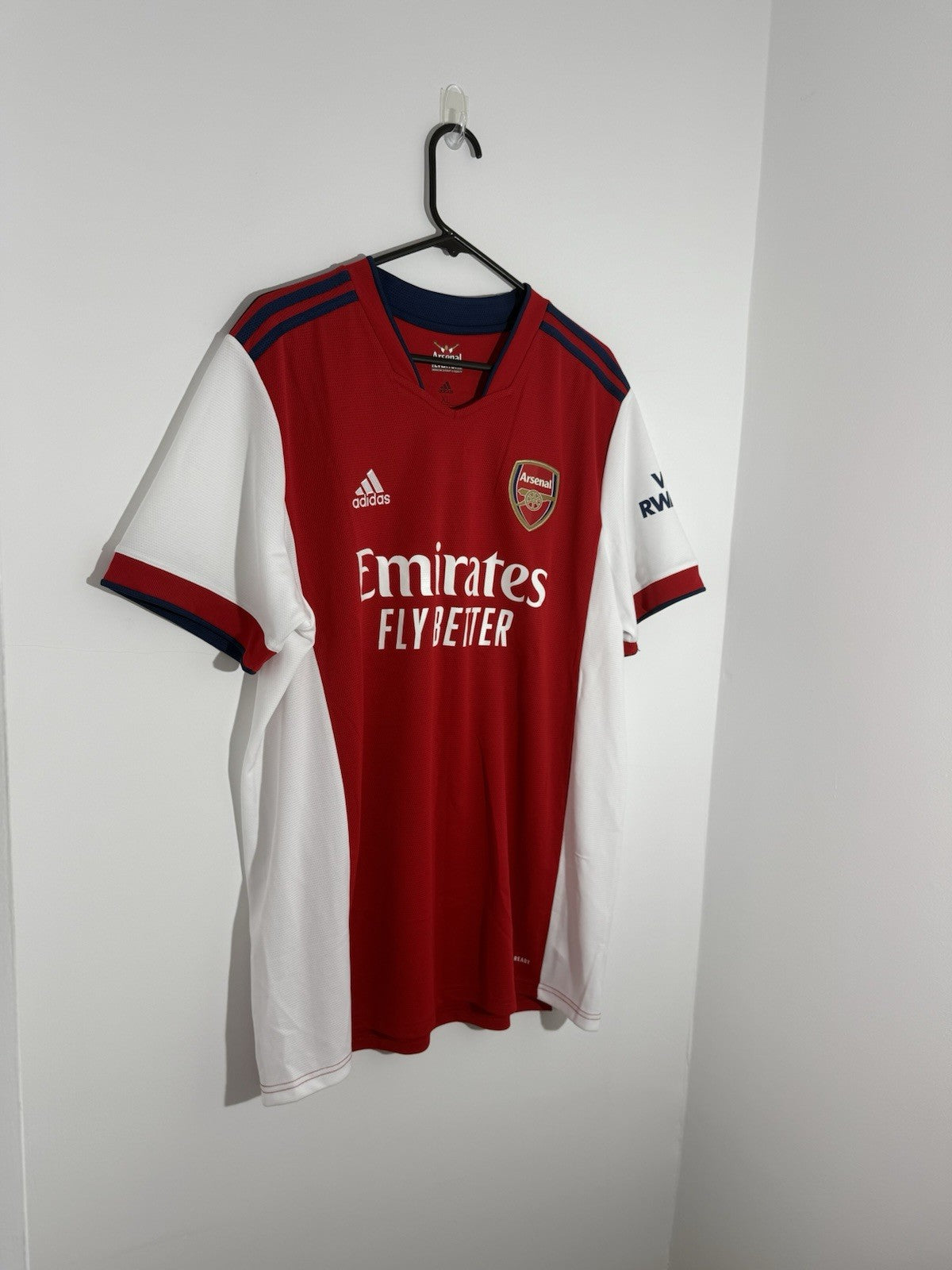 Arsenal Odegaard #8 2021/22 XL Home Shirt Adidas Excellent Condition GM0217