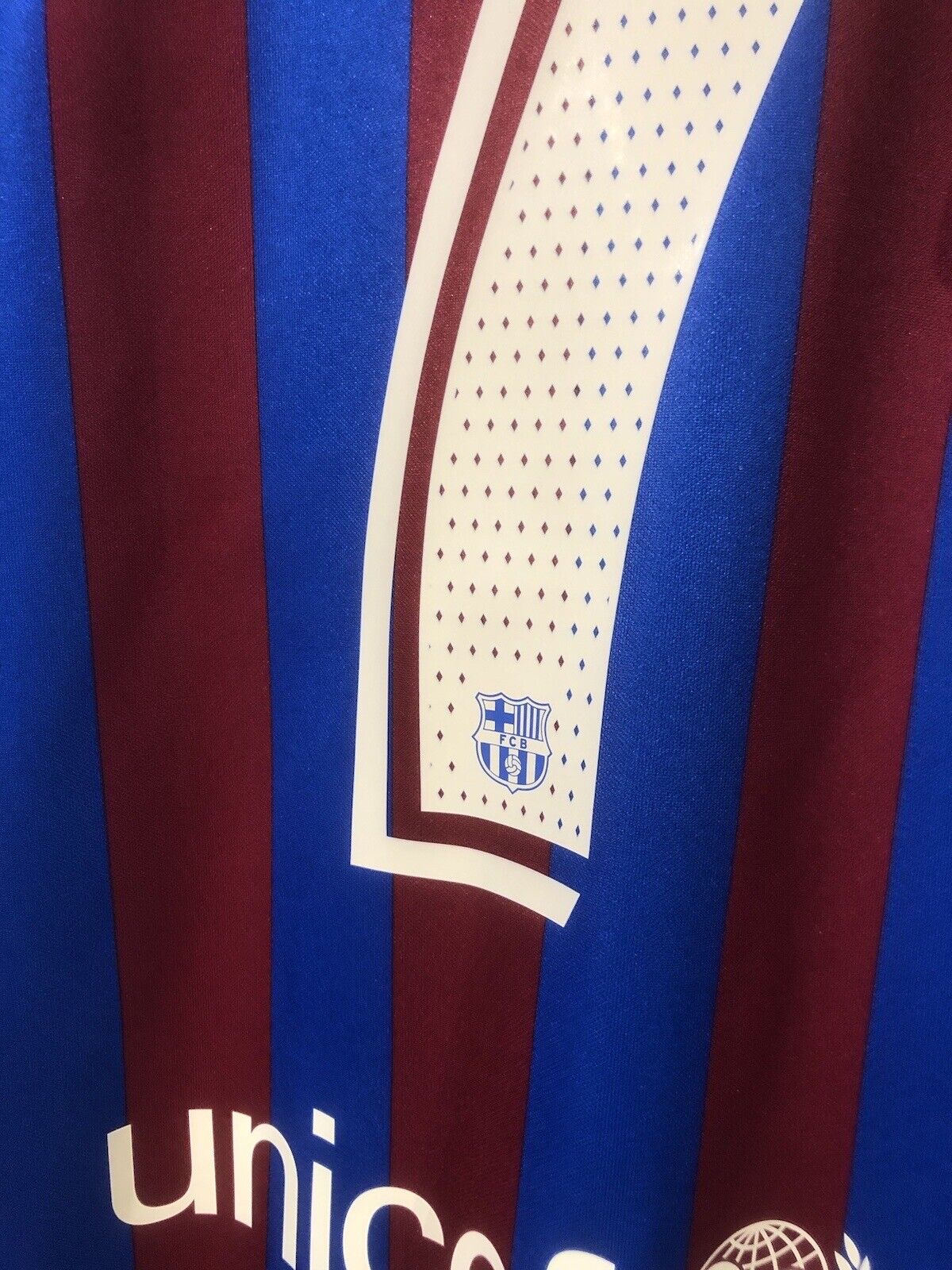 Dembele #7 Barcelona Large LFP 2021/22 Home Football Shirt Jersey Nike BNWT