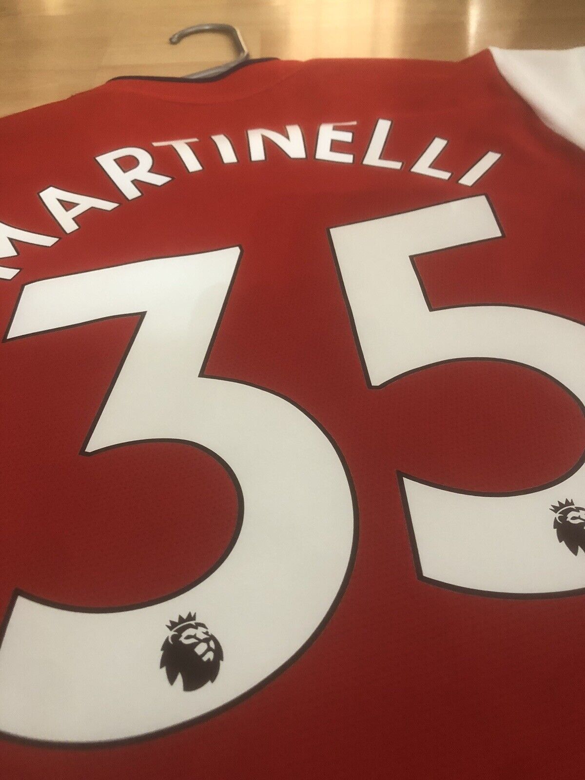 Martinelli #35 Arsenal Home 2021/22 Large Shirt Adidas Excellent Condition GM0217