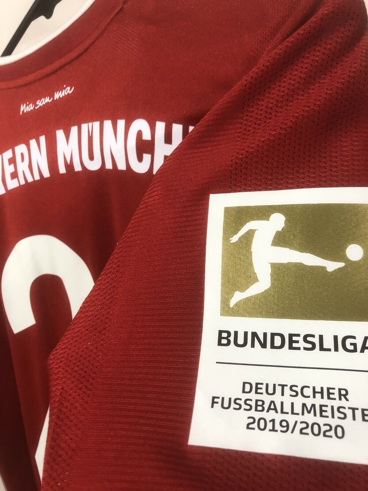 Hernandez #21 Bayern Munich 2020/21 Medium Home Football Shirt BNWT