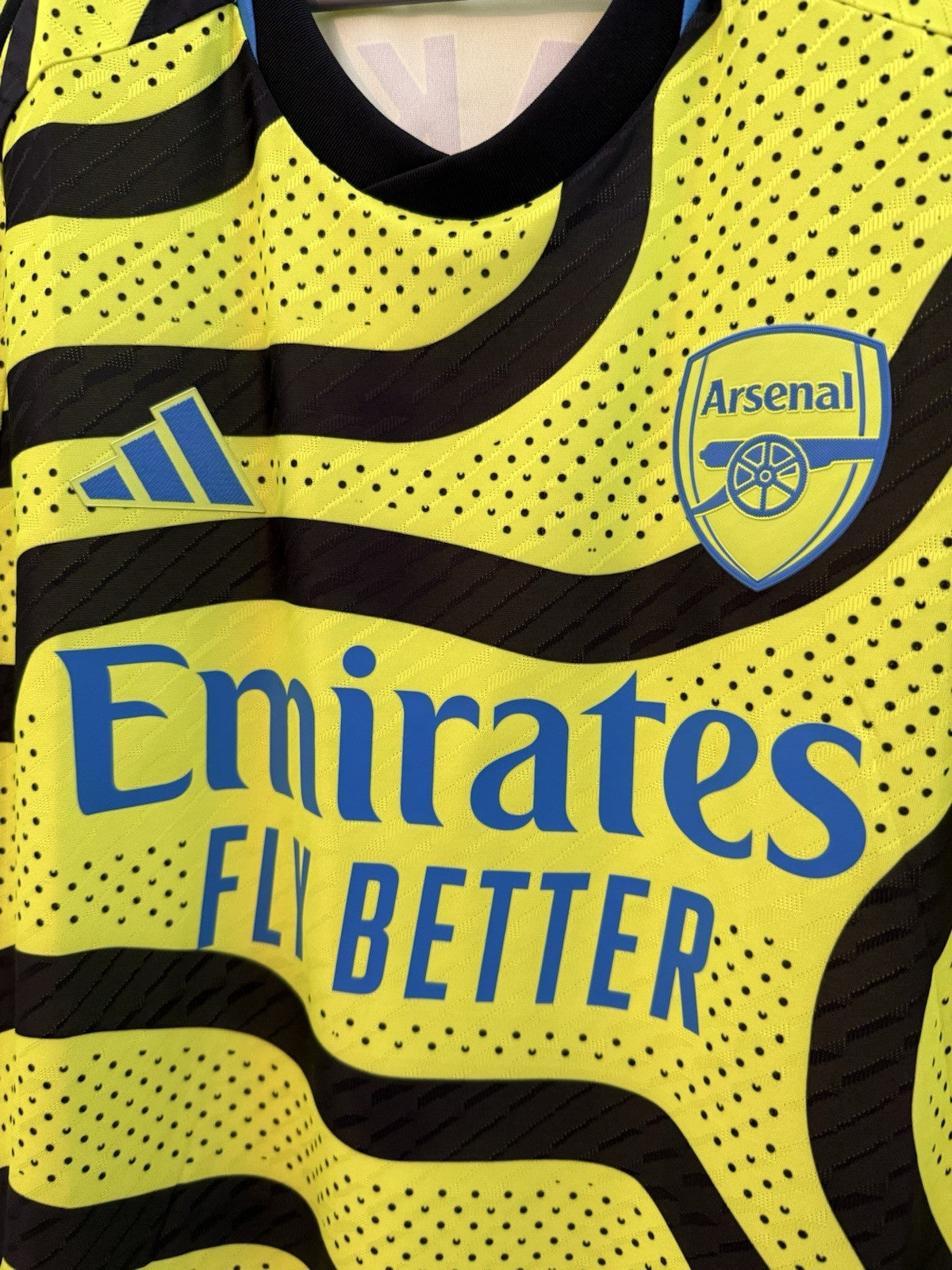 Arsenal Saka #7 2023/24 Large Authentic Away Shirt Adidas BNWT HR6926