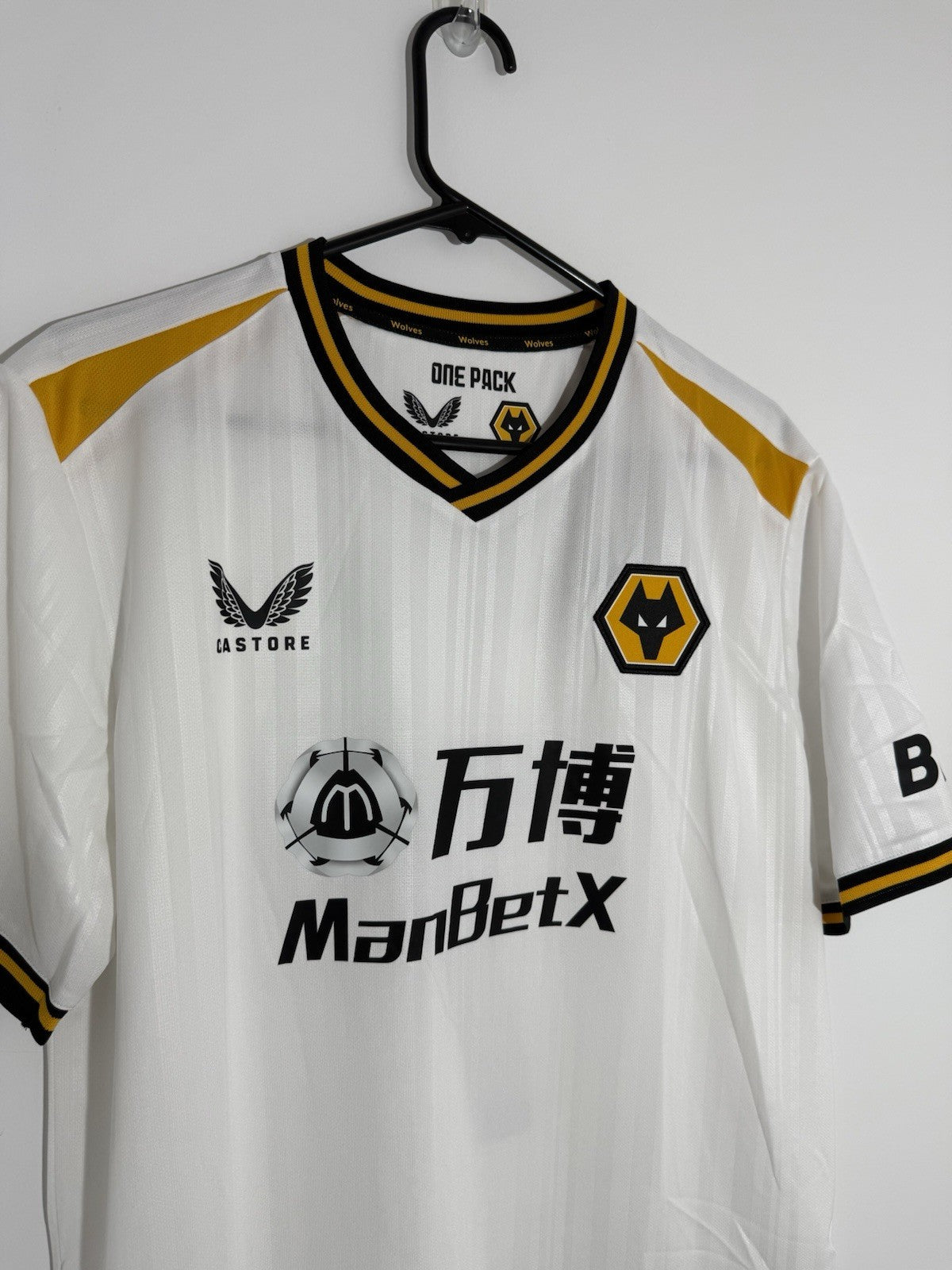 Wolverhampton Wanderers Neto #7 2021/22 Large 3rd Shirt Castore BNWT
