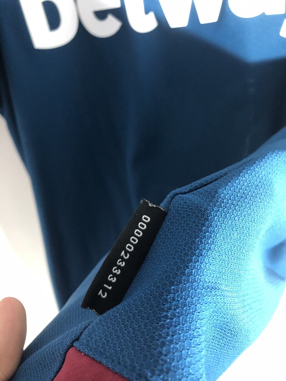 Noble 16 West Ham United 2018 19 Large 3rd Shirt Umbro Excellent Condition