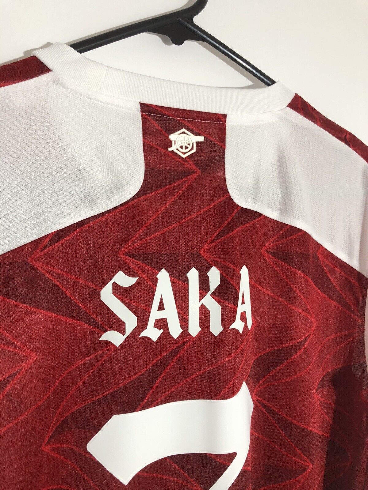 Saka #7 Arsenal 2020/21 Medium Home Shirt BNWT EH7814