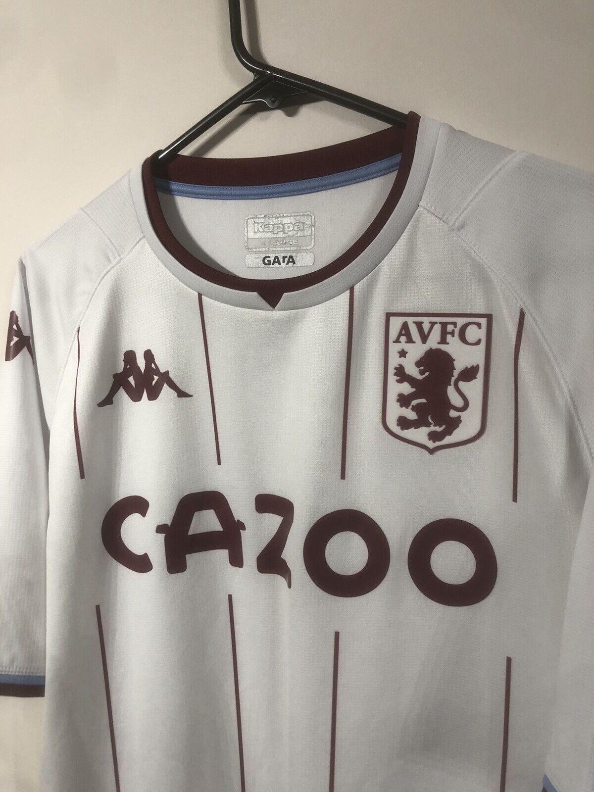Bailey 31 Aston Villa 2021 22 XL Away Shirt Kappa Excellent Condition