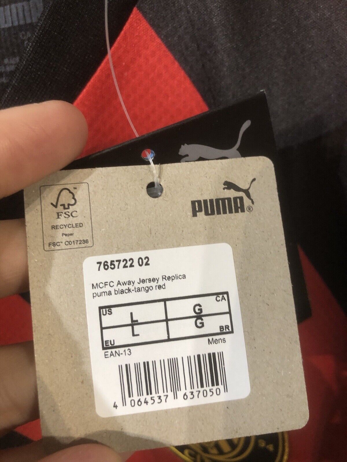 Foden #47 Manchester City Treble 2022/23 Large Away Football Shirt BNWT