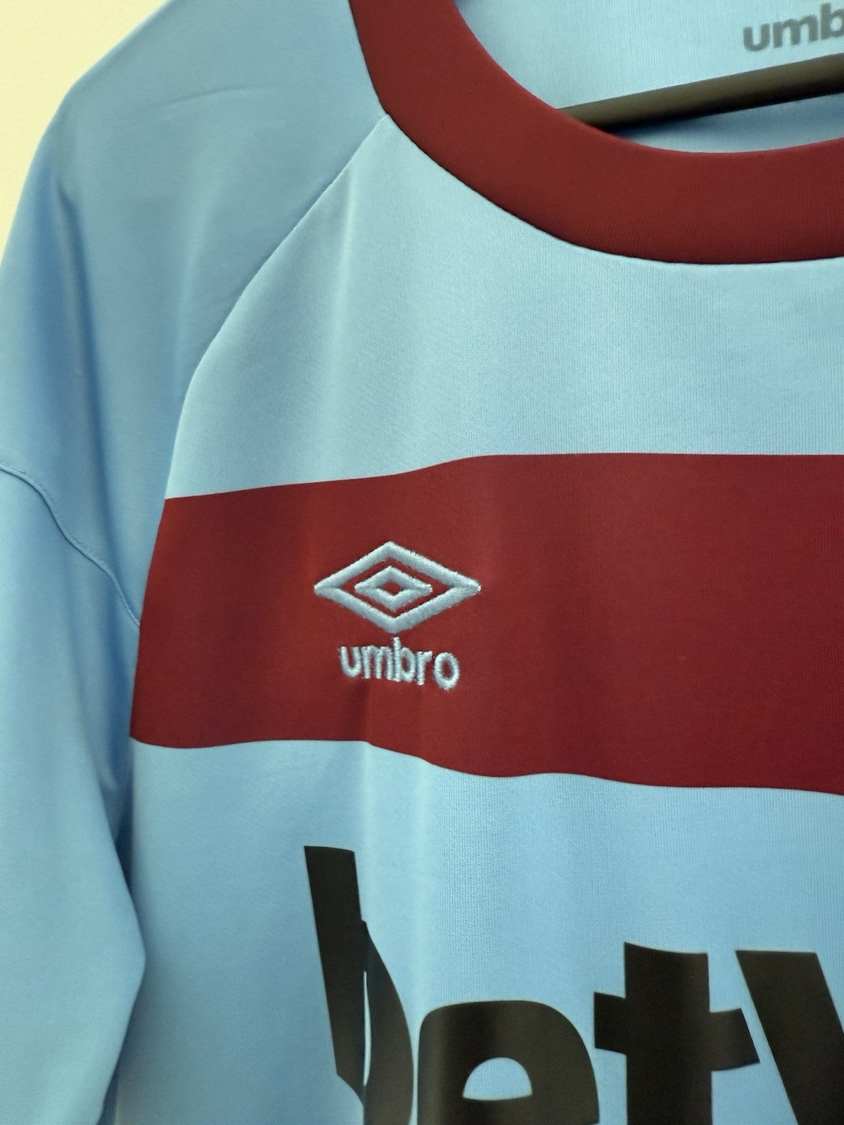 West Ham United Bowen #20 2020/21 Large Away Shirt Umbro Excellent Condition