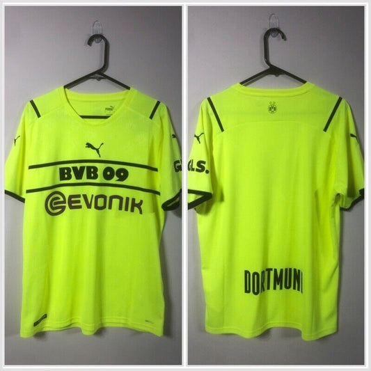 Borussia Dortmund 2021/22 Large 3rd Football Shirt Puma BNWT
