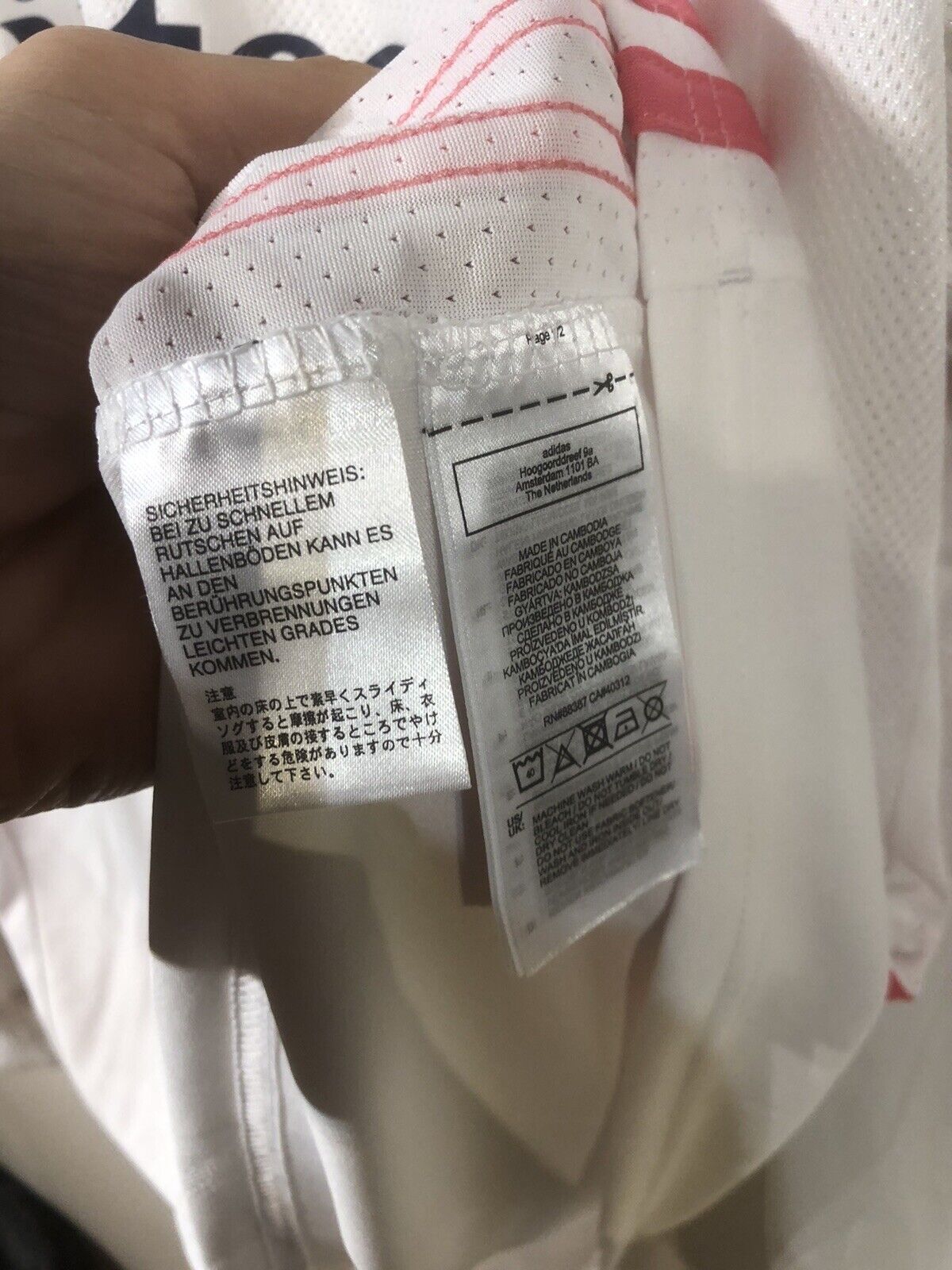 Hazard #7 Real Madrid 2020/21 X-Large L/S Home Football Shirt Jersey BNWT