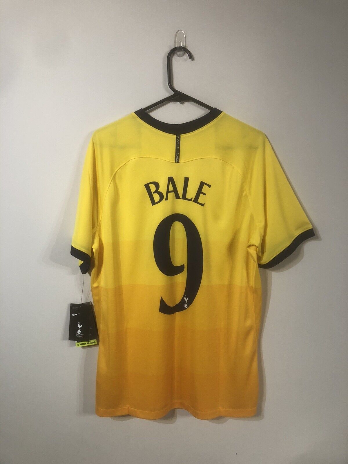 Bale #9 Tottenham Hotspur Euro 2020/21 Large 3rd Shirt Jersey Nike BNWT
