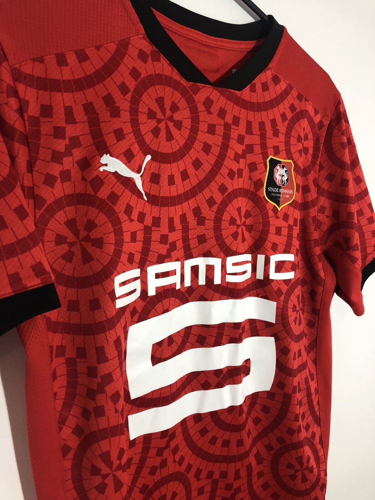 Stade Rennais 2020/21 Small Home Shirt Puma Excellent Condition 757083 01