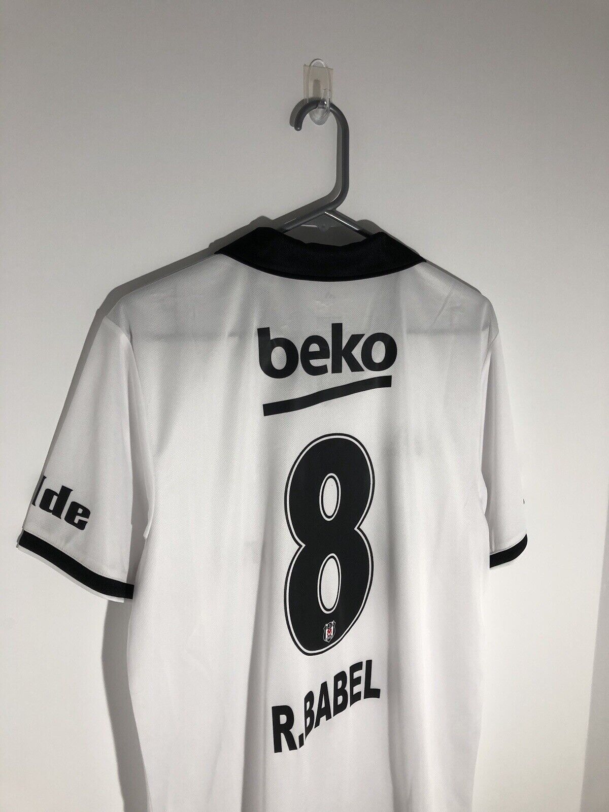 R Babel 8 Besiktas Large Home 2018 19 Shirt Adidas Excellent Condition Cg0691