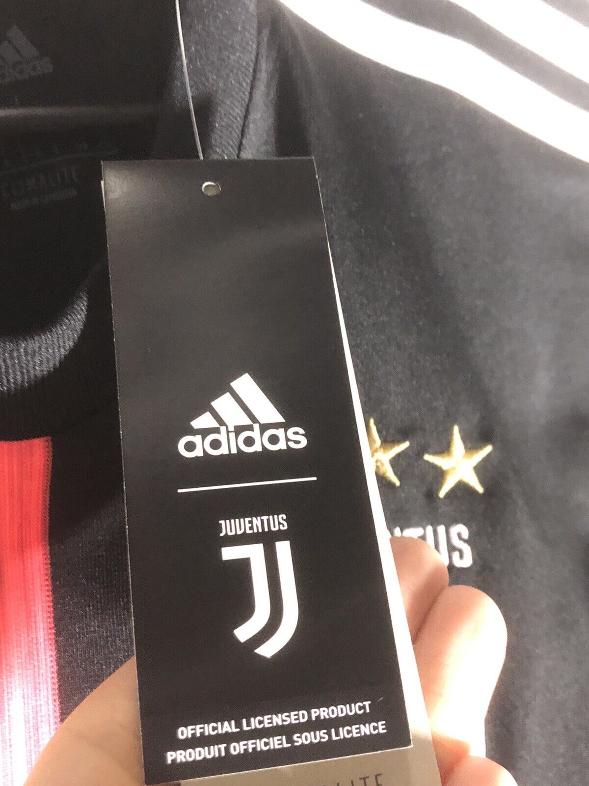 Chiellini #3 BNWT Juventus Cygames 2019/20 Large Home Football Shirt Adidas