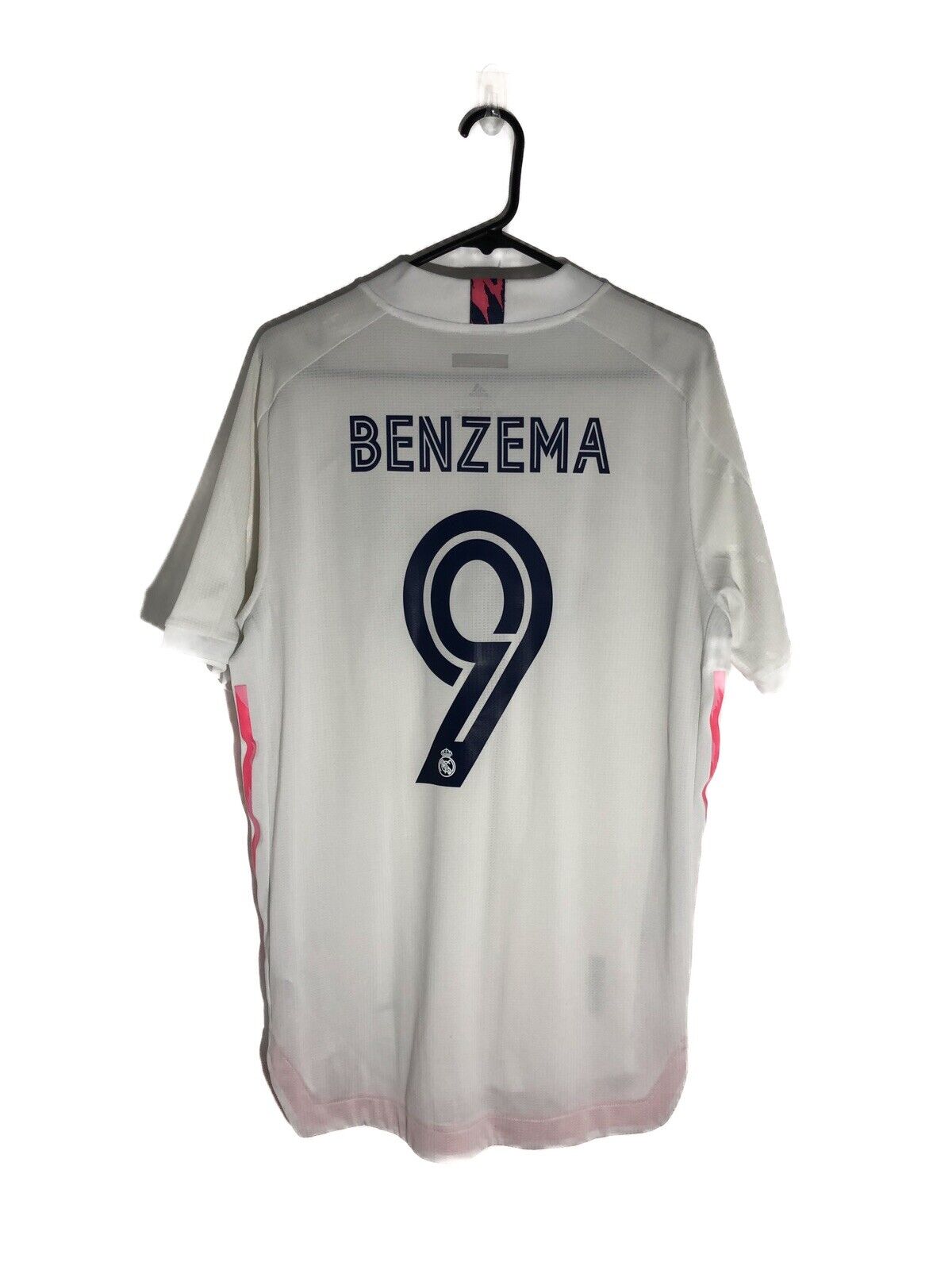 Benzema 9 Real Madrid 2020 21 Large Authentic Home Excellent Condition Fm4736