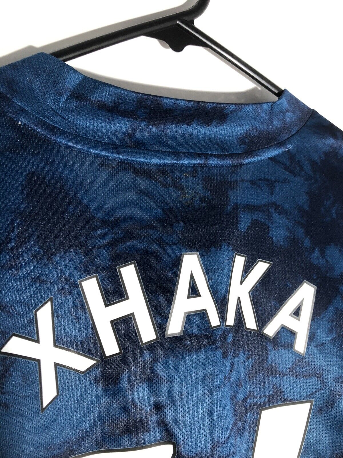 Xhaka #34 Arsenal 2020/21 Large 3rd Shirt Adidas Excellent Condition GH6653