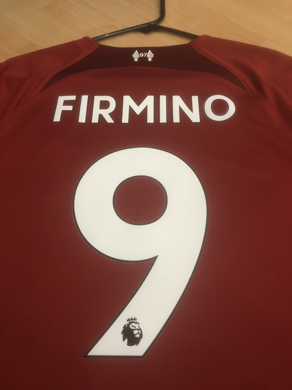 Firmino #9 Liverpool Medium 2022/23 Home Shirt Excellent Condition DM1843-609