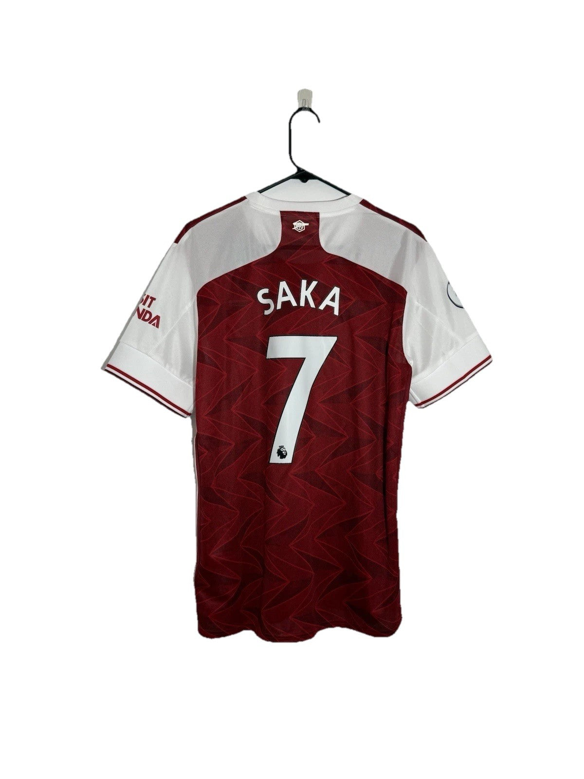 Arsenal Saka #7 2020/21 Large Home Shirt BNWT EH5817