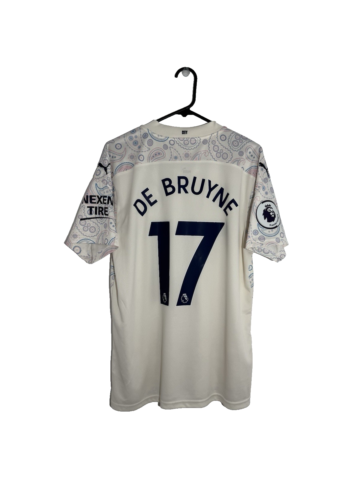 Manchester City De Bruyne #17 2020/21 Large 3rd Excellent Condition 757095-03