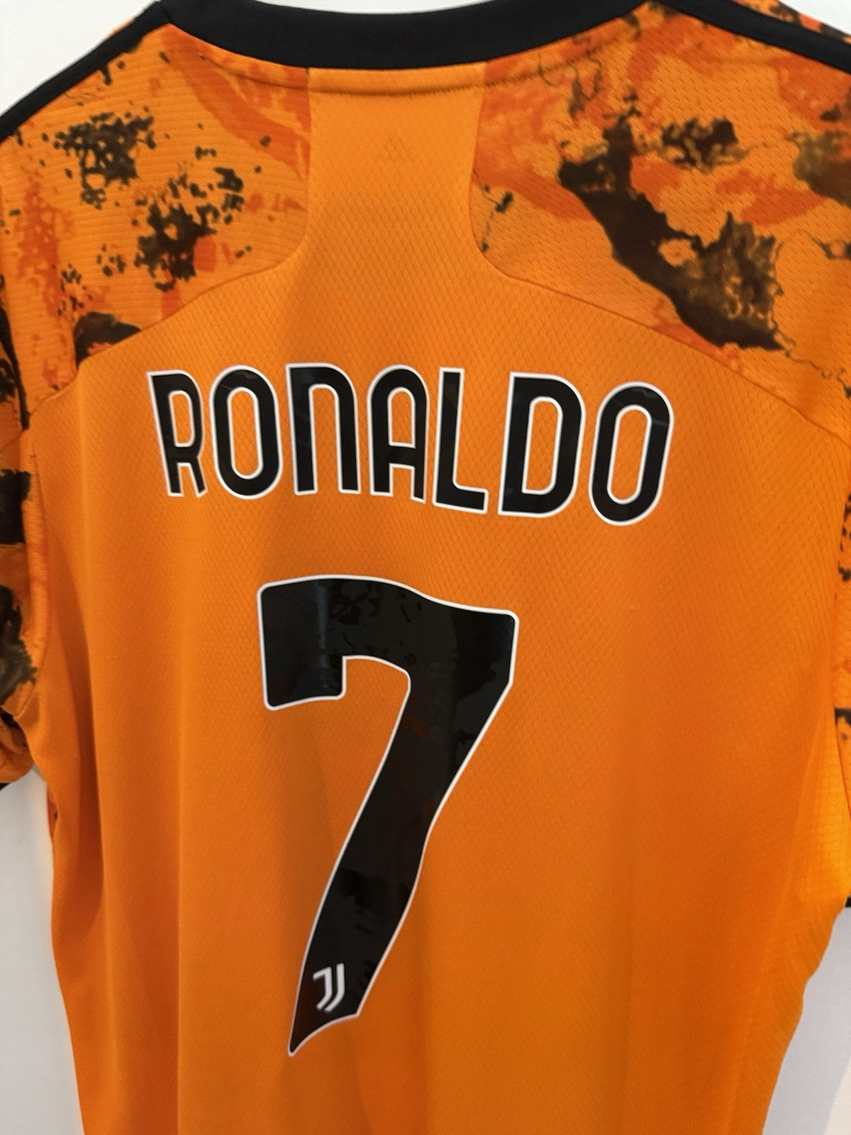 Juventus Ronaldo #7 2020/21 Large 3rd Shirt Excellent Condition GE4856