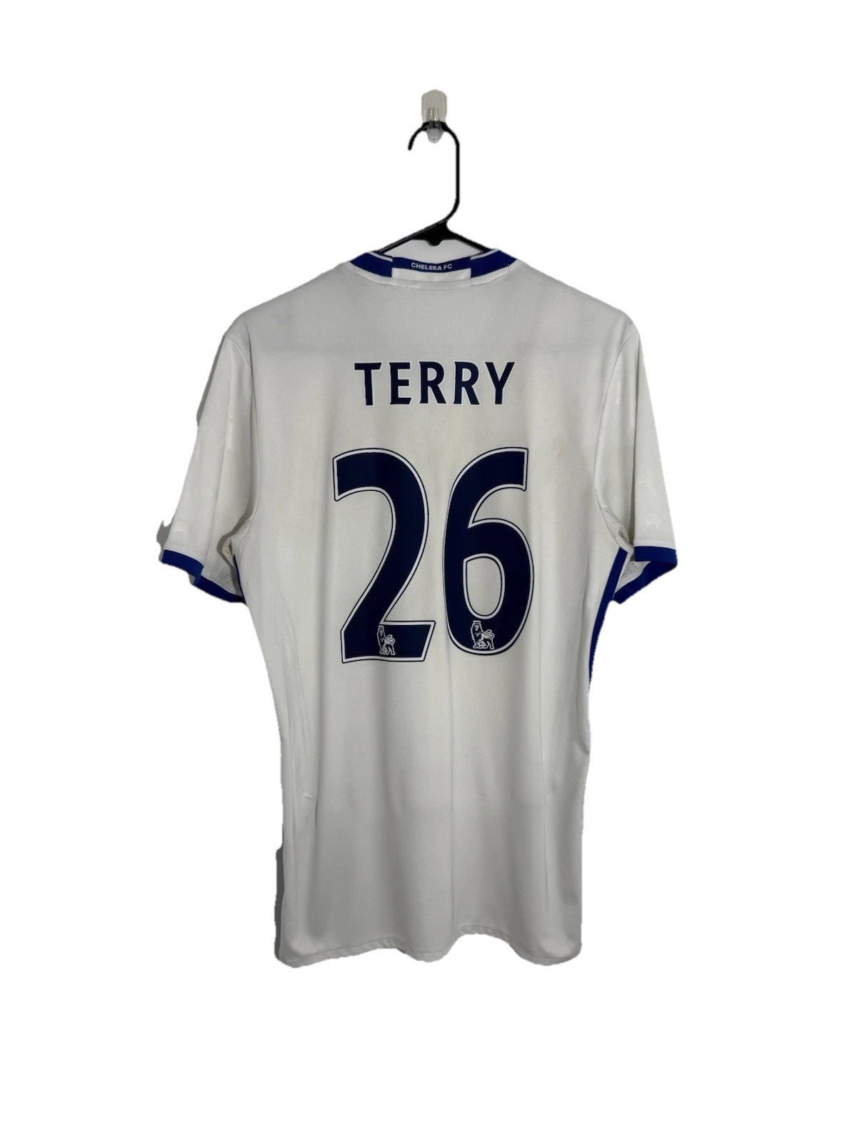 CHELSEA TERRY 26番 シャツ ホワイト Chelsea Terry #26 2016/17 Medium 3rd Shirt Excellent Condition