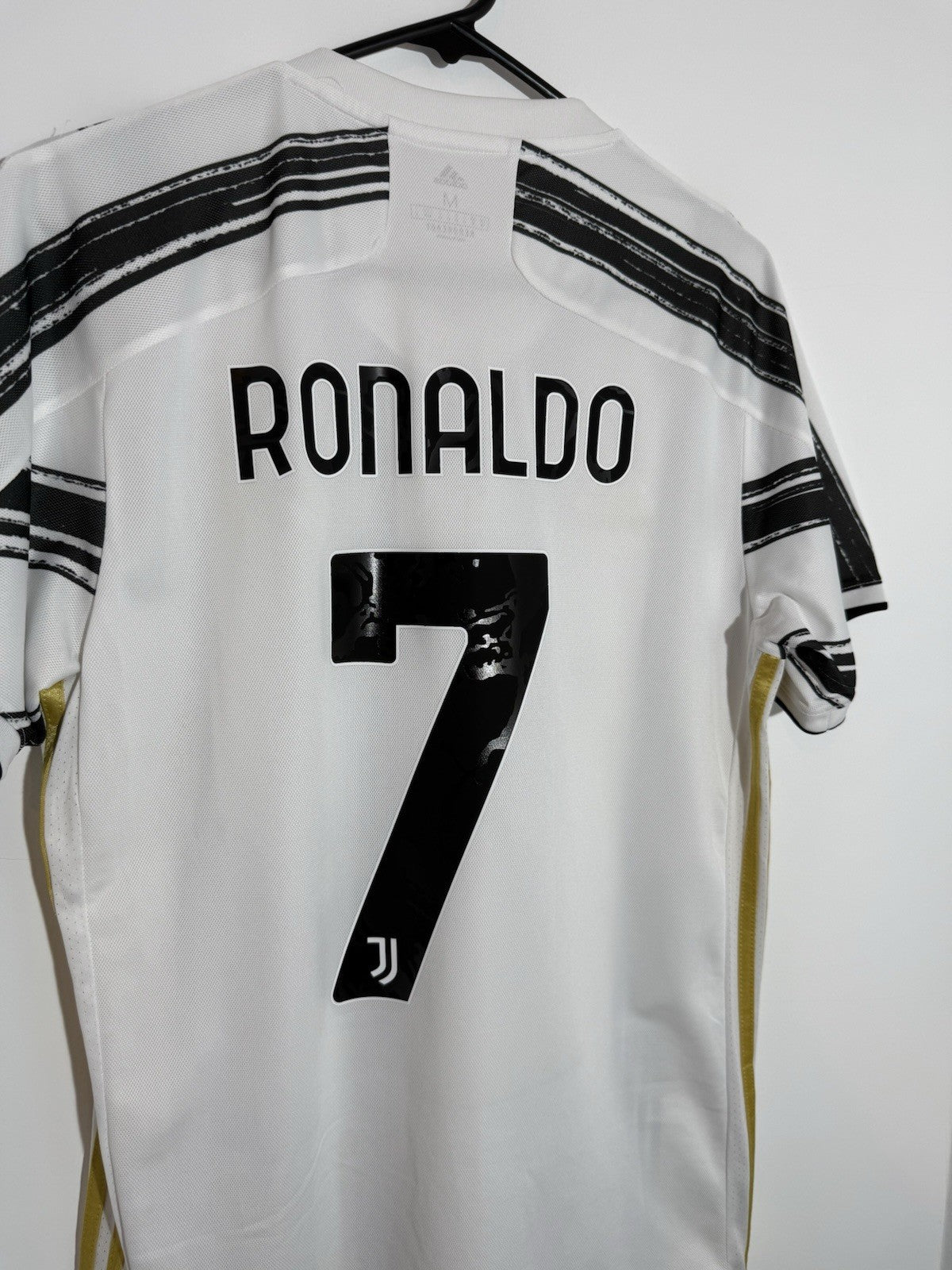 Juventus Ronaldo #7 2020/21 Medium Home Shirt Excellent Condition EI9894