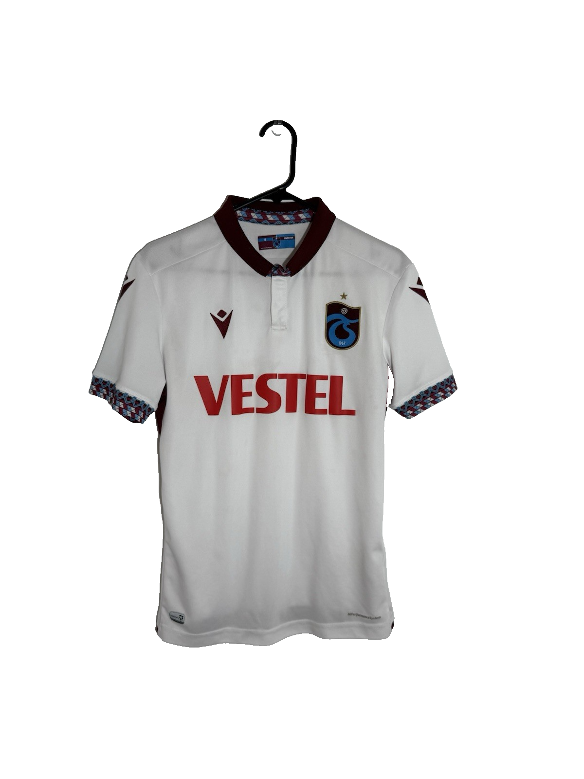 Trabzonspor 2020/21 Small Away Shirt Macron Excellent Condition