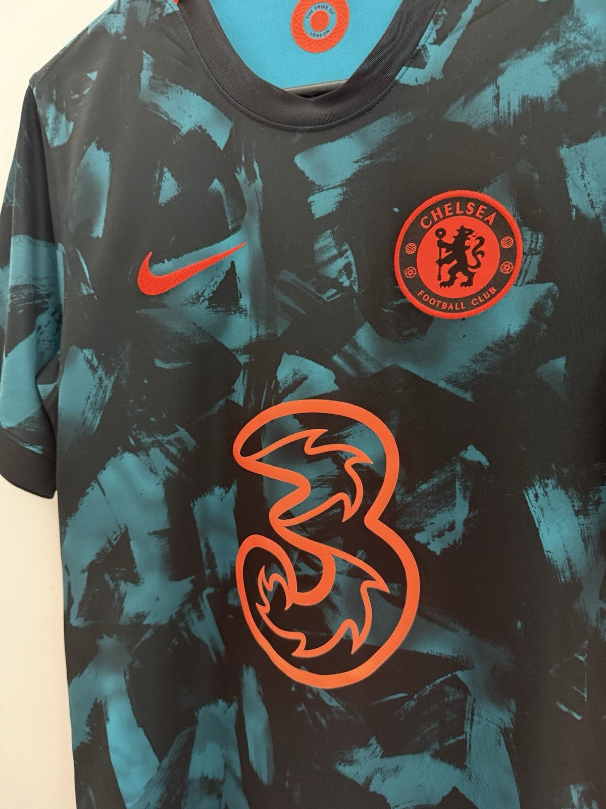 Chelsea Saul #17 2021/22 Small 3rd Shirt Excellent Condition DB5894-468