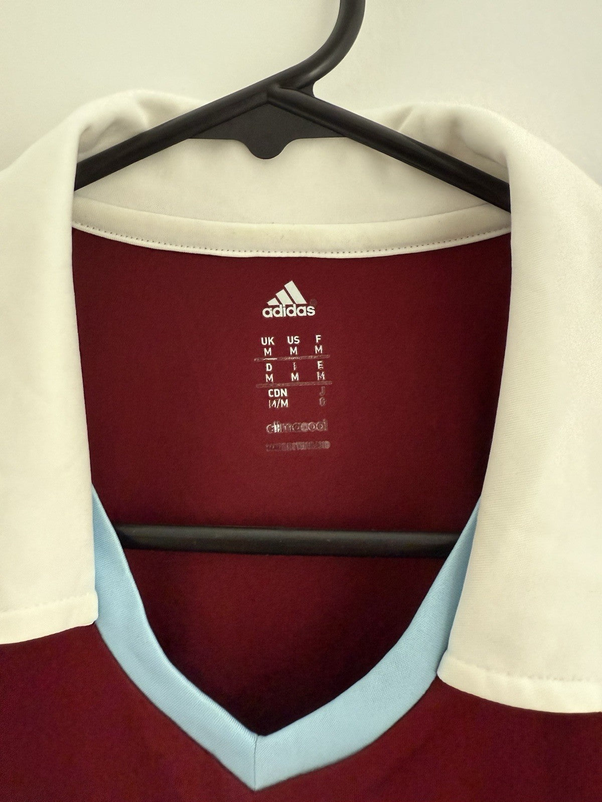 West Ham United 2013/14 Medium Home Shirt Adidas Excellent Condition F42233